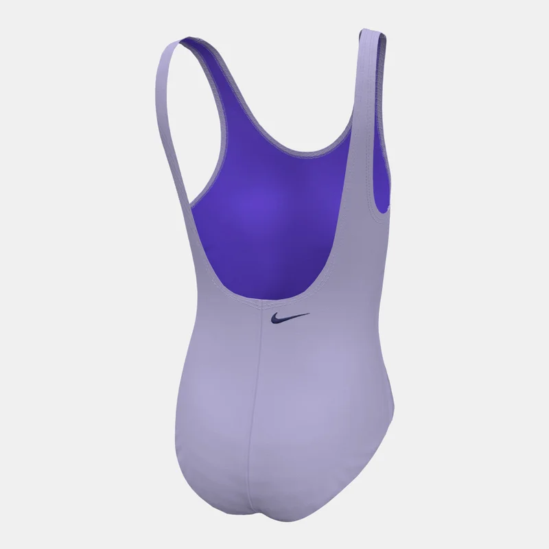 نايكي سباحة قطعة واحدة للأطفال بظهر على شكل حرف